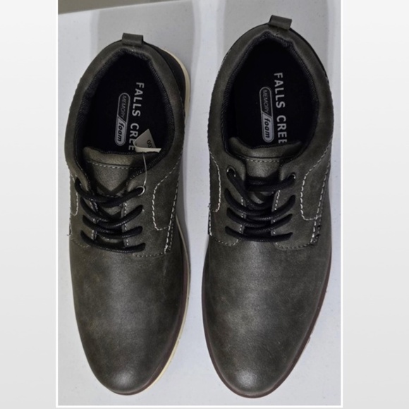 New Falls Creek Shoes Mens Size 8 Casual Gray Lace Up Oxford NWT main image 7